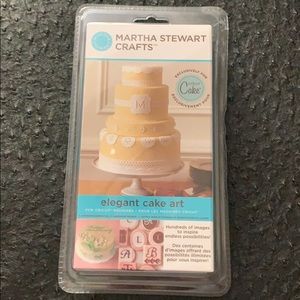 NIB MARTHA STEWART CRAFTS ELEGANT CAKE ART